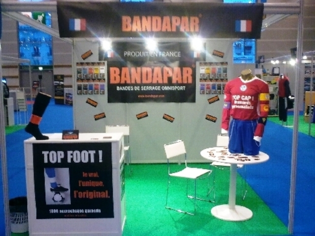 stand Bandapar sur un salon